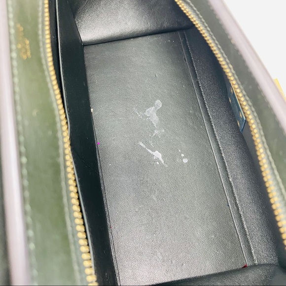 Celine  Calfskin Medium Tri-Color Trapeze - Picture 8 of 11